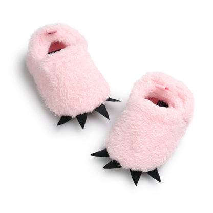 2021 new paws baby shoes shoes shoes shoes baby toddler shoes soft bottom Plush warm 0081