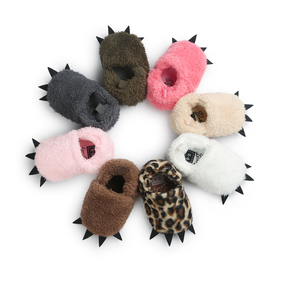 2021 new paws baby shoes shoes shoes shoes baby toddler shoes soft bottom Plush warm 0081