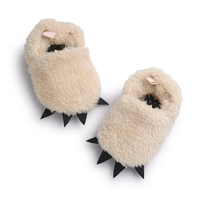 2021 new paws baby shoes shoes shoes shoes baby toddler shoes soft bottom Plush warm 0081