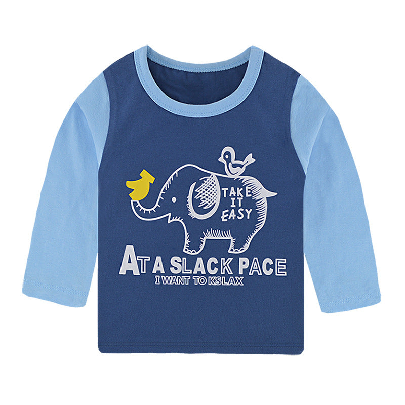 Cartoon cotton children's top