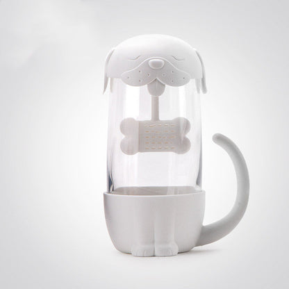Cute Office Cat Tea Separate Water Cup