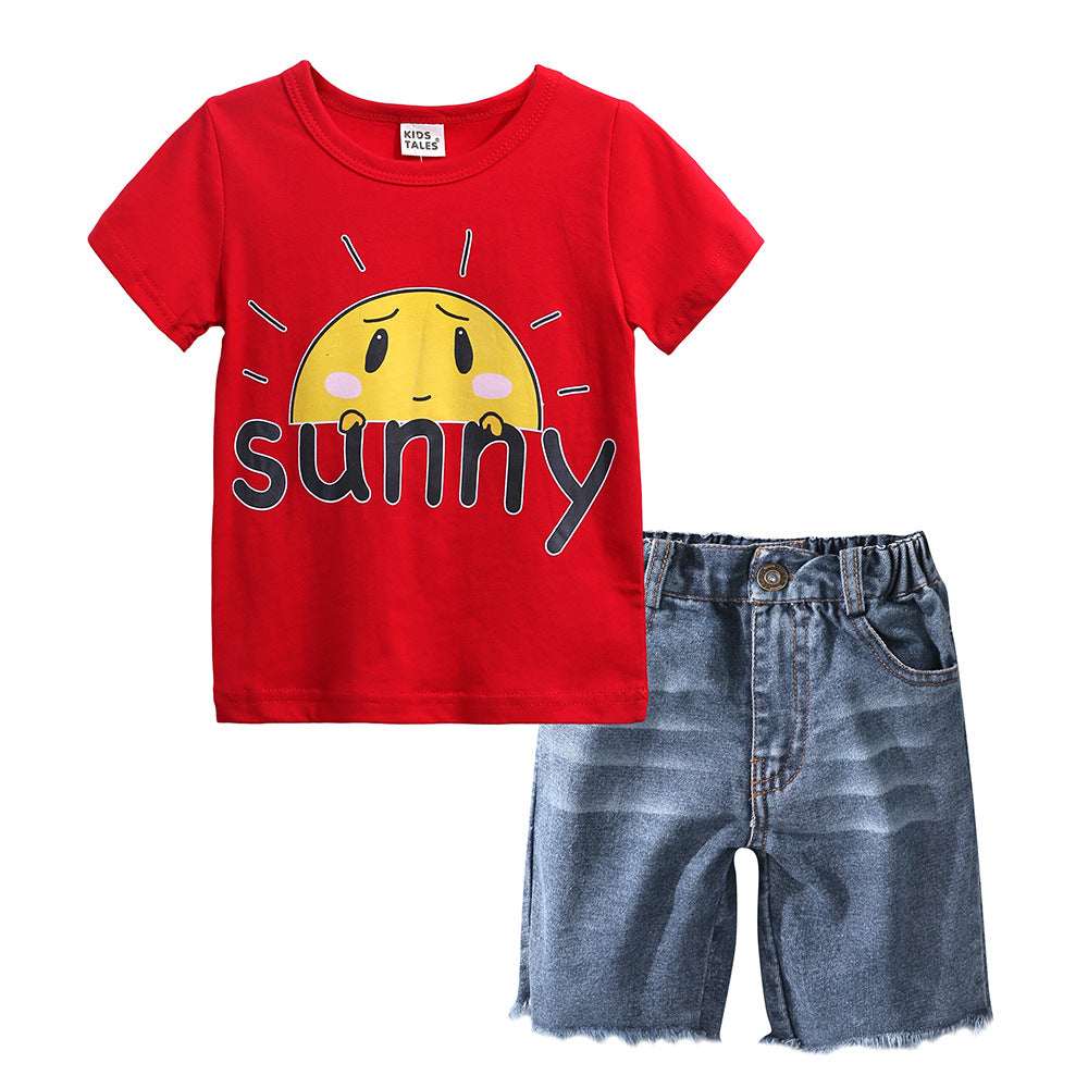 Boys cartoon set
