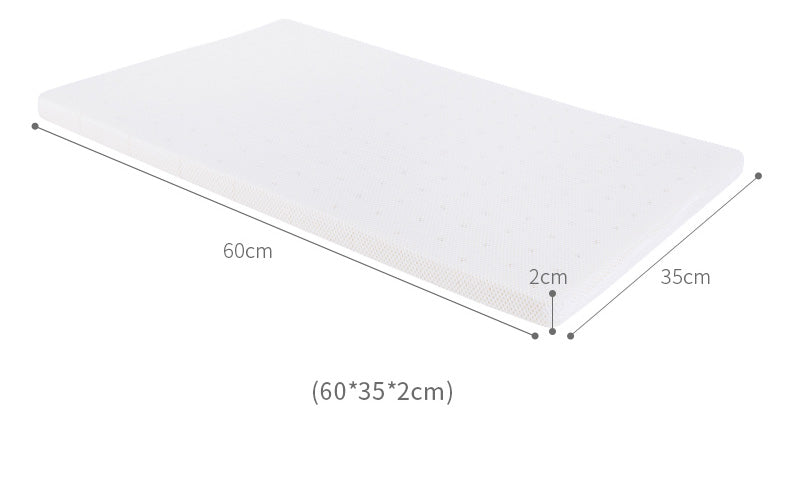 Natural latex pillow heightening pad