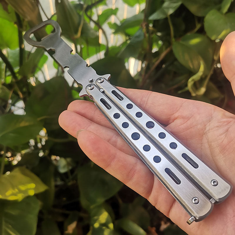 American Butterfly Knife Multifunctional Practice Bottle Opener