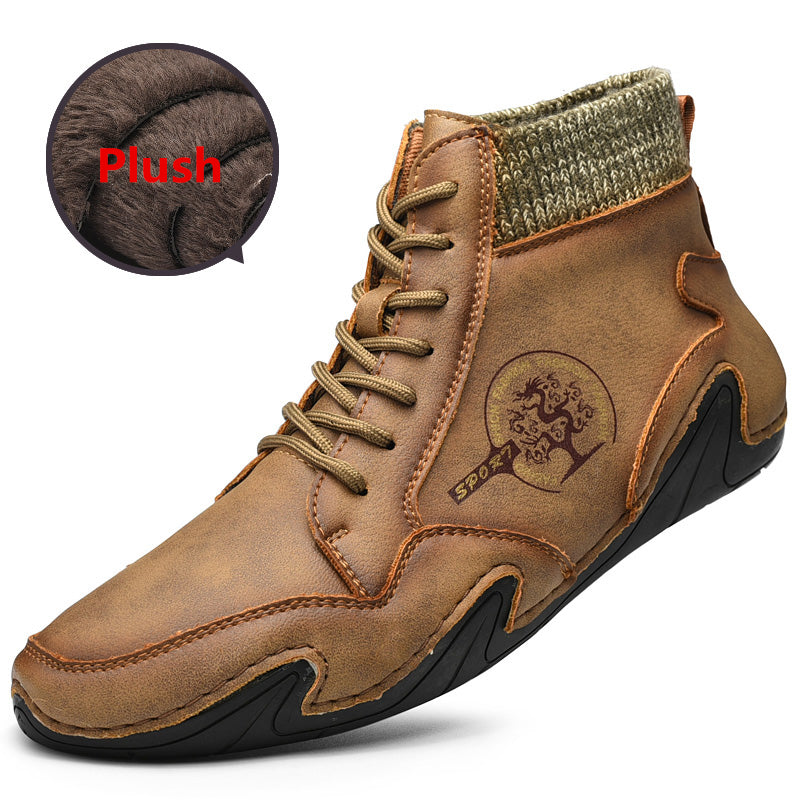 Men's vintage socks boots