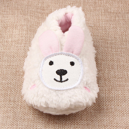 Sales of new autumn and winter coral velvet baby shoes, baby shoes wholesale 0118