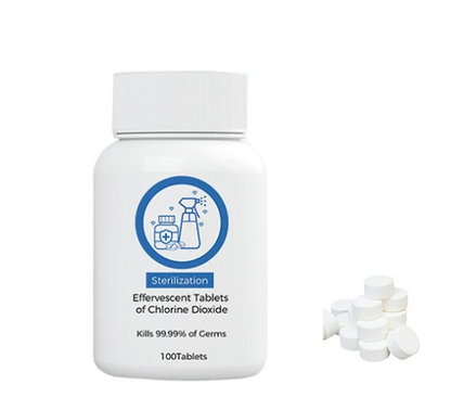 Effervescent Tablets of Chlorine Dioxide (100 Pills)