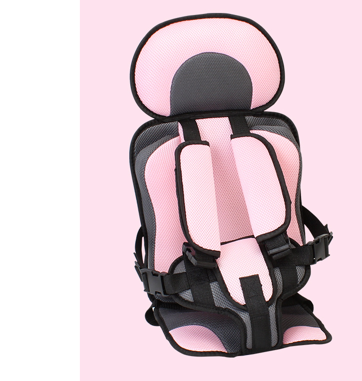 Non-safety seat increased cushion portable car safety seat cushion