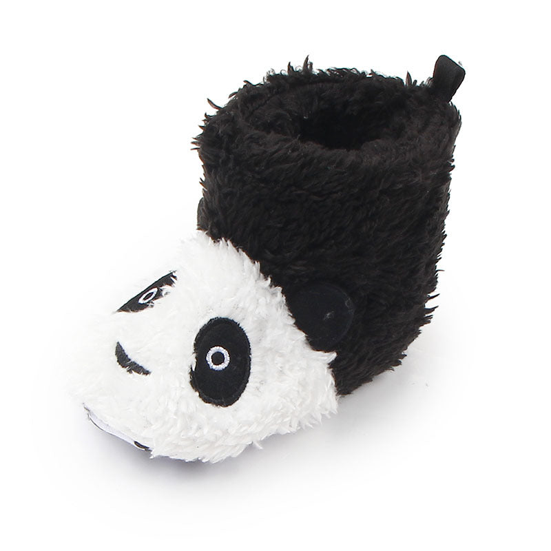 Coral velvet lamb winter boots baby toddler shoes