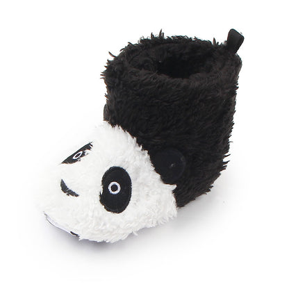 Coral velvet lamb winter boots baby toddler shoes