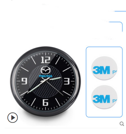 Car clock digital luminous quartz watch