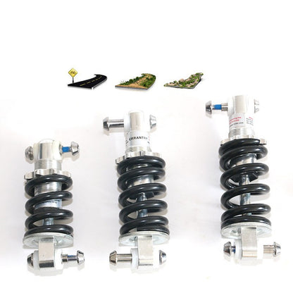 Bicycle soft tail folding bike spring shock absorber