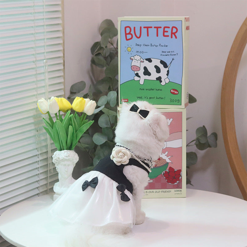 Summer Light Pet Cat And Dog Skirt