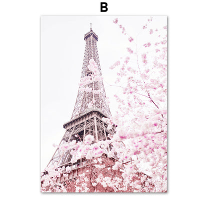 Diamond Painting Paris Tower Street Shooting Rhinestone Diamond Inlay Art