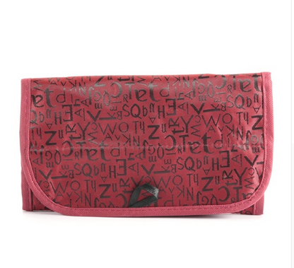 Ladies' cosmetic bag Korea's large-capacity transparent folding dumplings