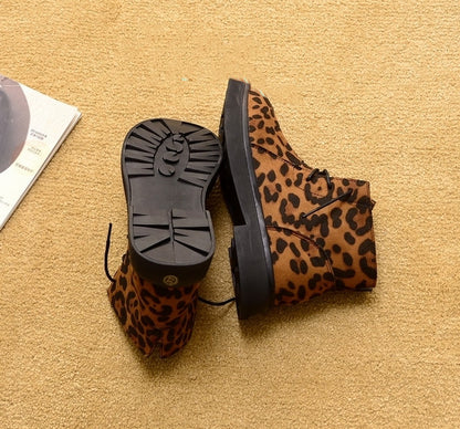 Summer Flat Heel Short Tube Thick Bottom Round Toe Short Boots