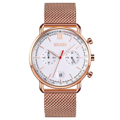 Luminous Multi-function Six-hand Chronograph Quartz Watch