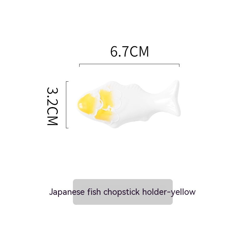 Japanese Ceramic Chopstick Holder For Storing Ceramic Household Utensils