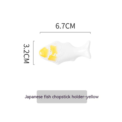 Japanese Ceramic Chopstick Holder For Storing Ceramic Household Utensils