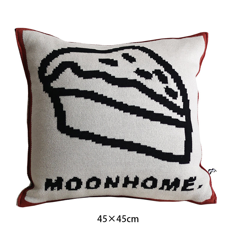 Original Knitted Pillowcase With Core Living Room Sofa