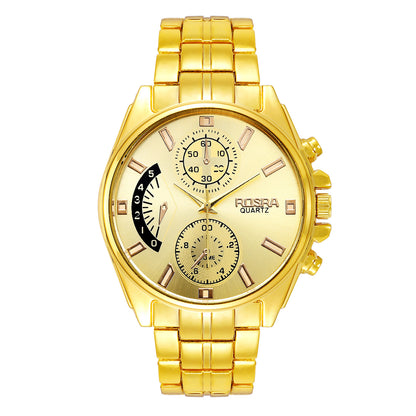 New Style Fashion Alloy Quartz Watch Gold