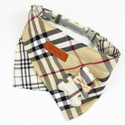 British Cute Pet Saliva Towel