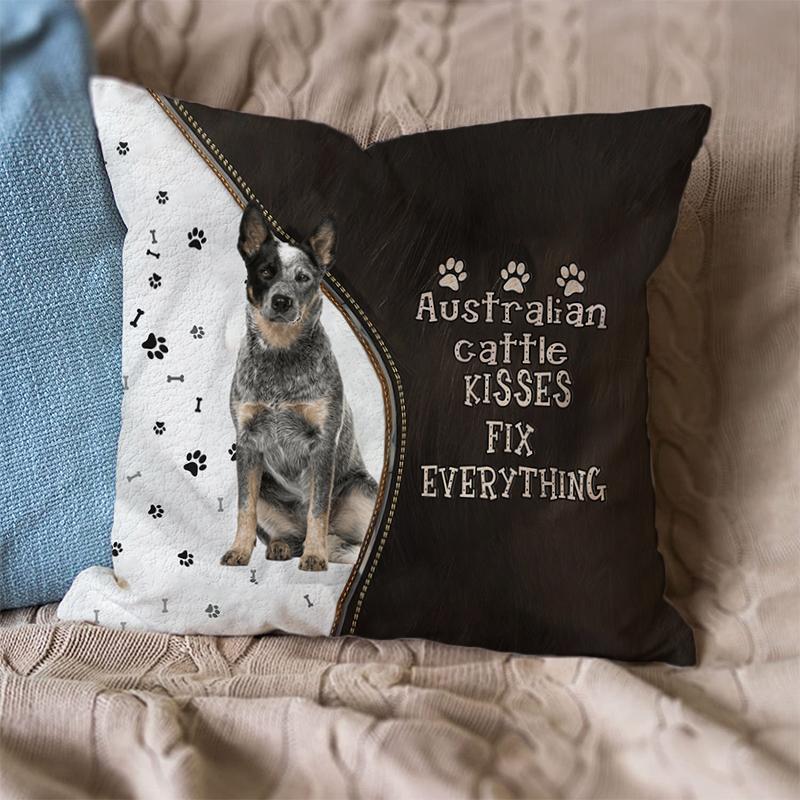 Linen Pillowcase Sofa Cushion Peach Skin Pillowcase