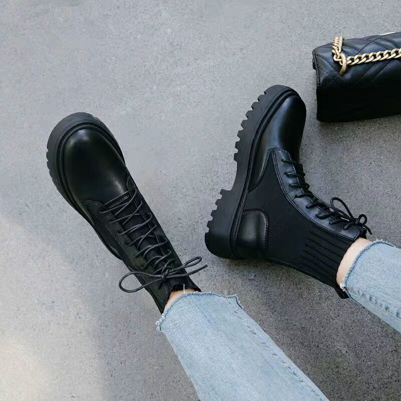 British Style Martin Boots Female Students Korean Style Wild