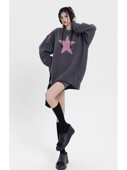 Versatile Straight Tube Winter Sweater