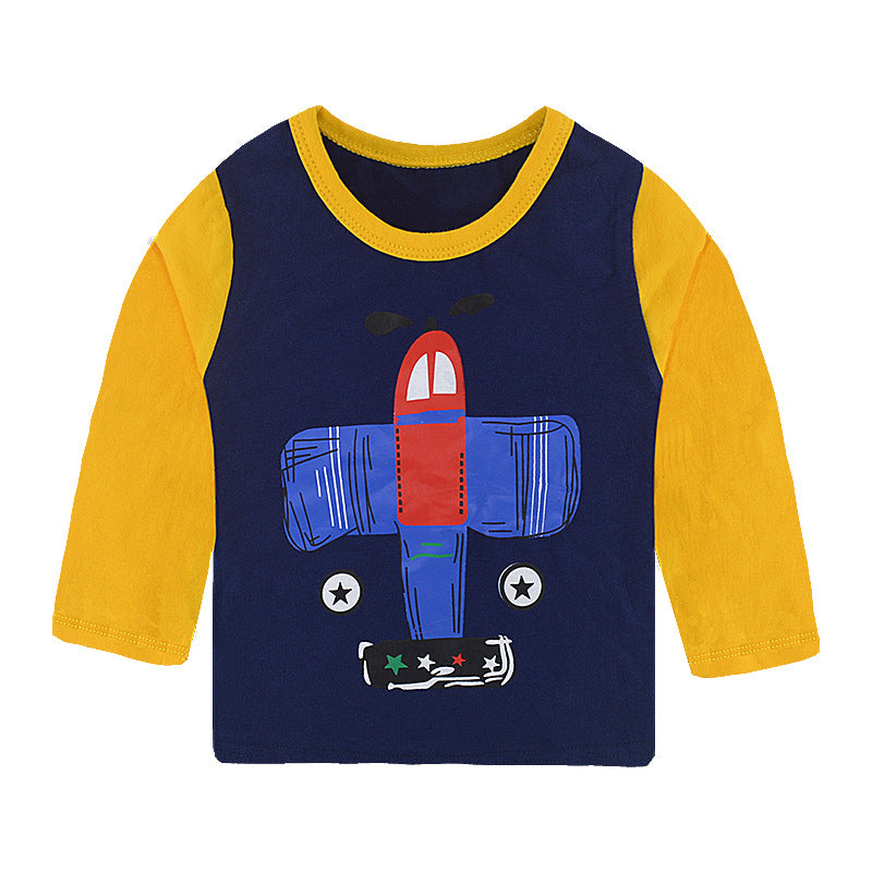 Cartoon cotton children's top