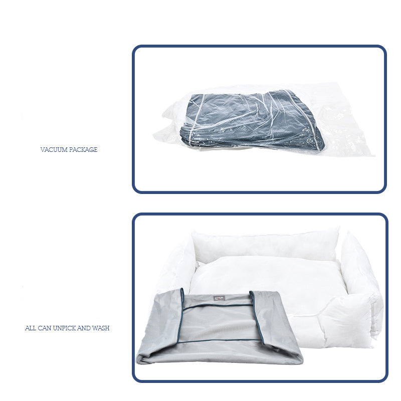 Removable and washable pet nest