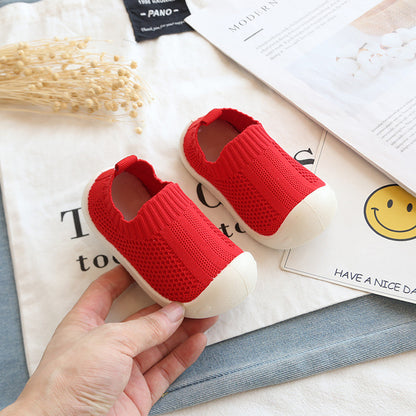 Breathable mesh toddler shoes