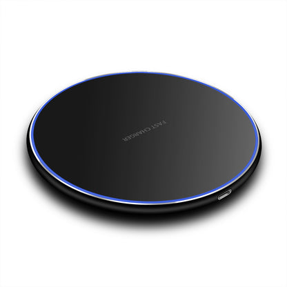 FDGAO/metal QI Wireless Charger 10W Ultra-thin Wireless Charger Suitable For Cross-border QI Mobile Phone Products
