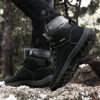 New Winter High-Top Outdoor Snow Boots Plus Size Cotton Boots