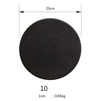Matte black western food tableware