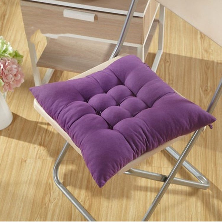 Solid color office cushion