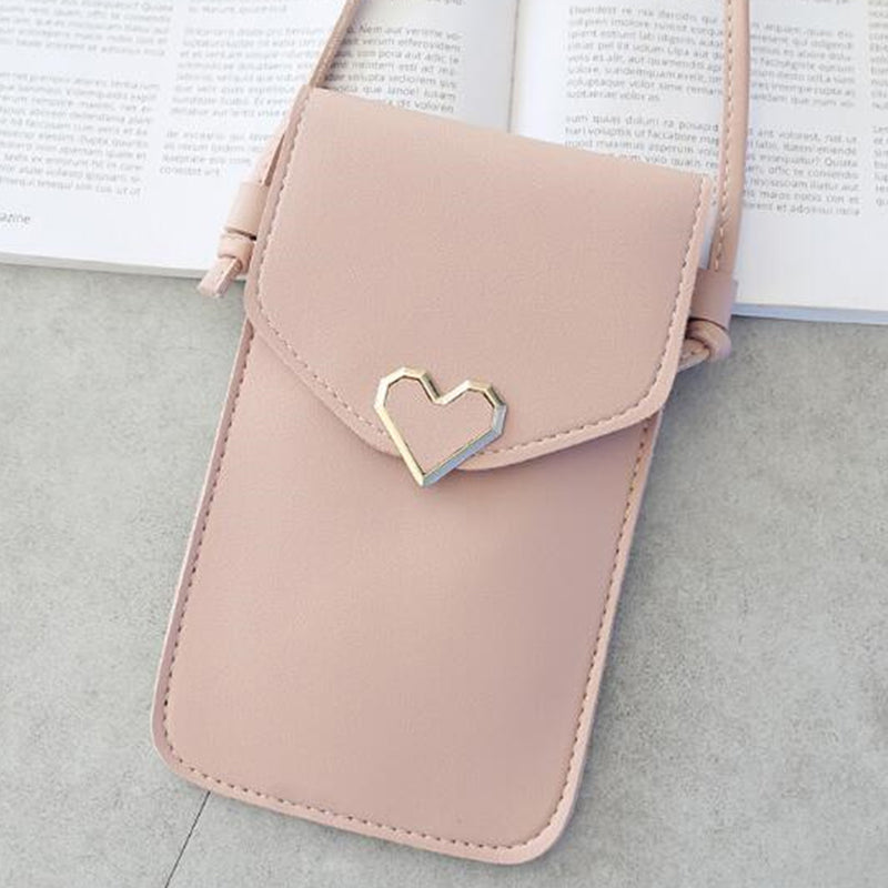 Diagonal mobile phone bag