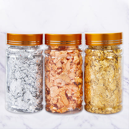 Decorative gold, silver and platinum pieces