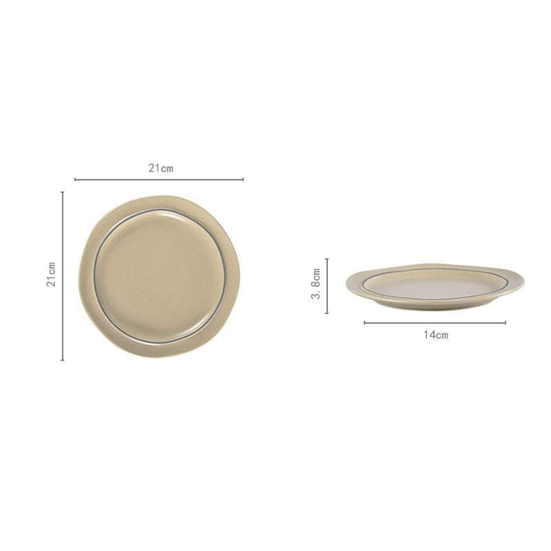 Household Dishware Light Luxury Tableware Set