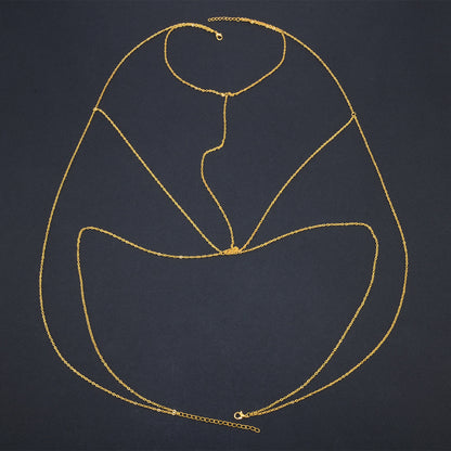 Popular bikini beach bra chain