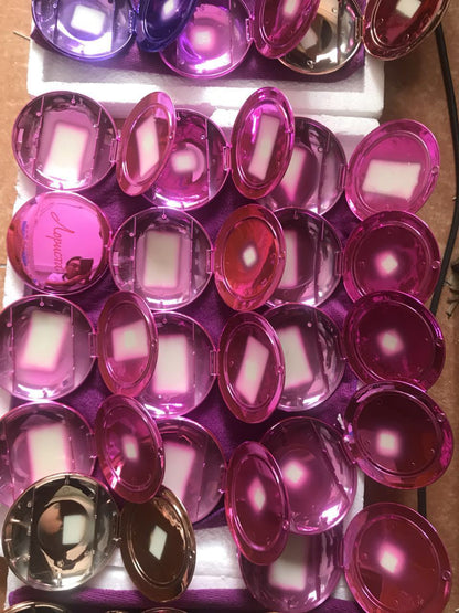 New fashion beauty makeup mirror power bank