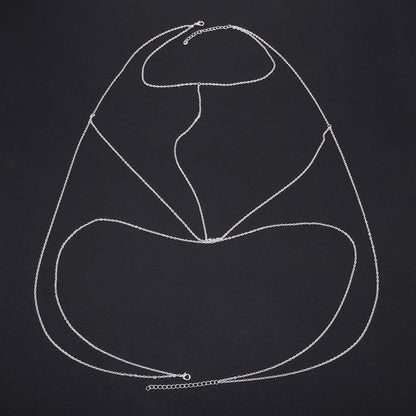 Popular bikini beach bra chain