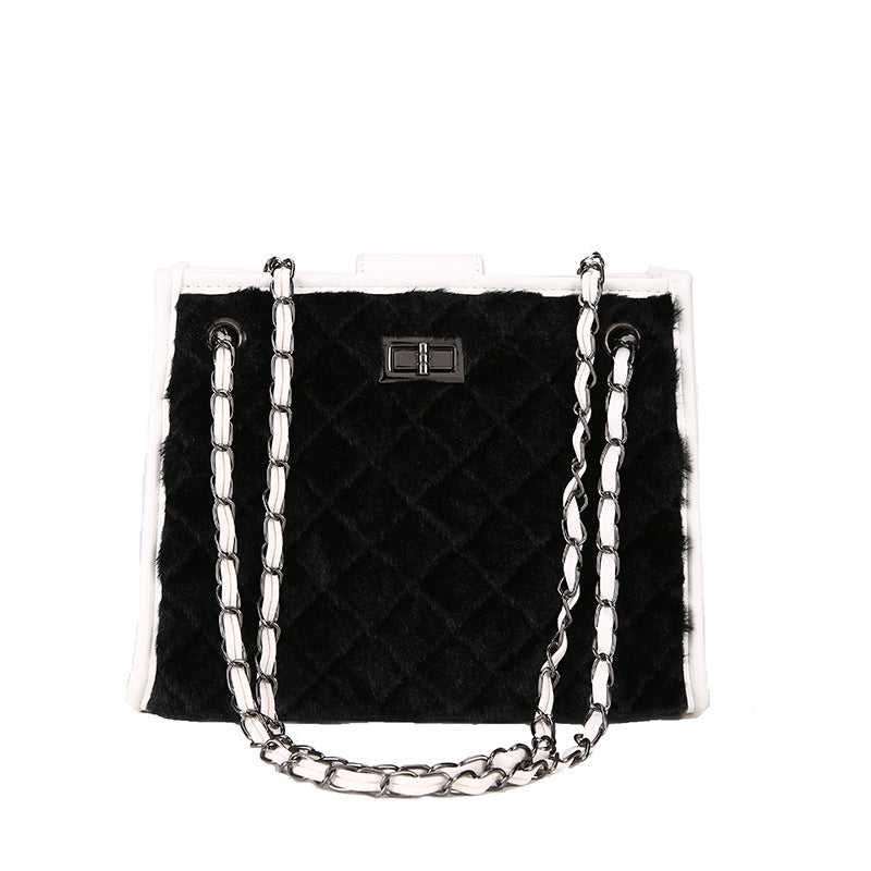 Autumn and winter wool bag