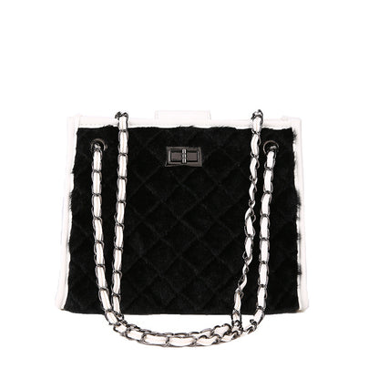 Autumn and winter wool bag