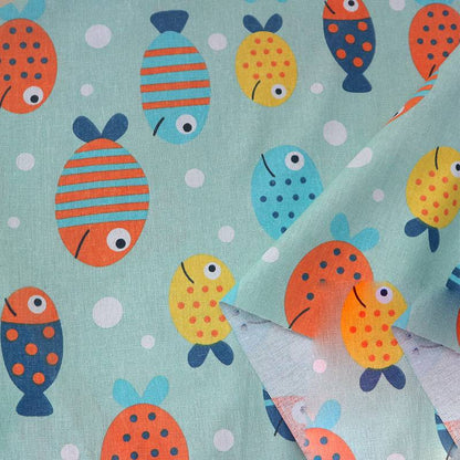 Ins linen fabric tablecloth curtain flower cloth