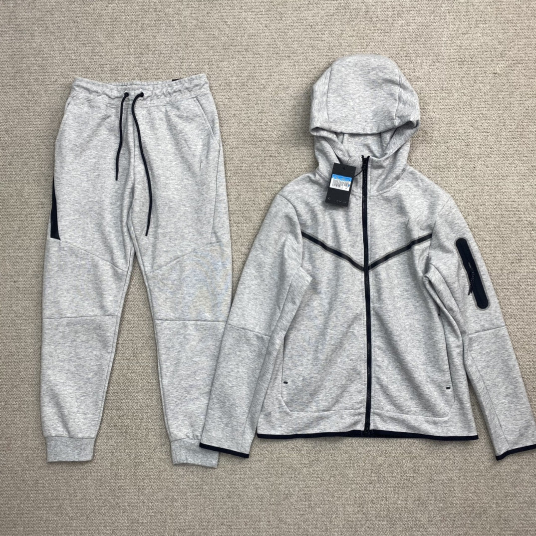 Men's Casual Hooded Sweater Set