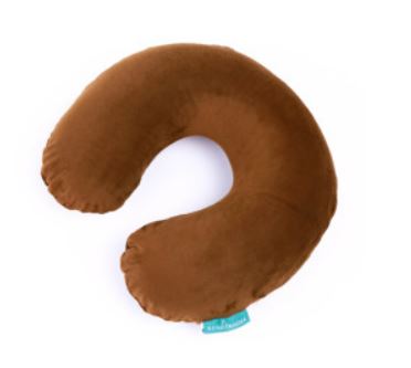 Ecolifelatex Thailand natural latex neck pillow  traveling  plane portable nap pillow