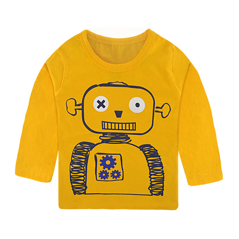 Cartoon cotton children's top