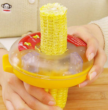 Peeling corn kernels