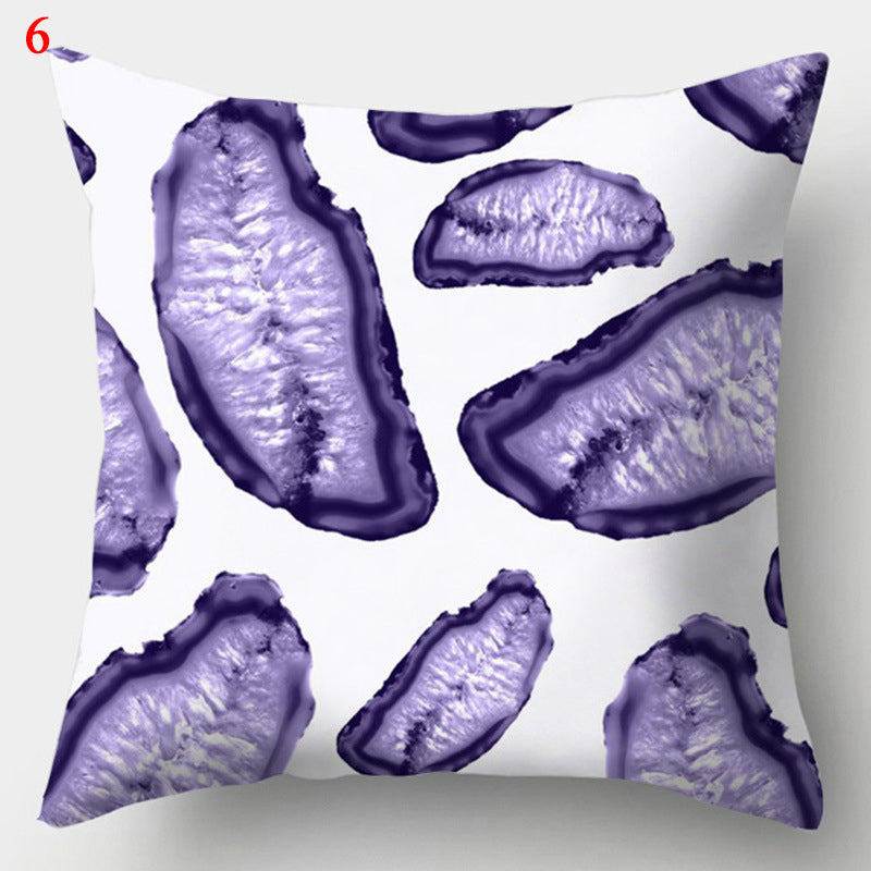 Modern Minimalist Creative Fabric Colorful Geometric Pillowcase